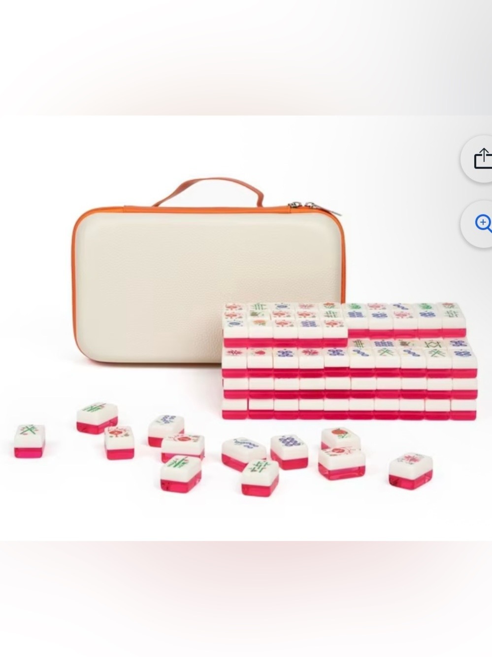 New Maison Lude Mahjong Tiles - 160 tiles plus carrying case
